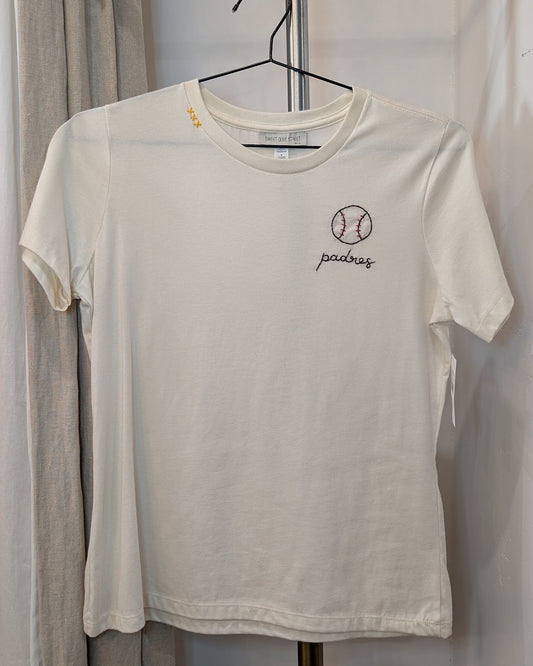 Padres Women Baseball Tee
