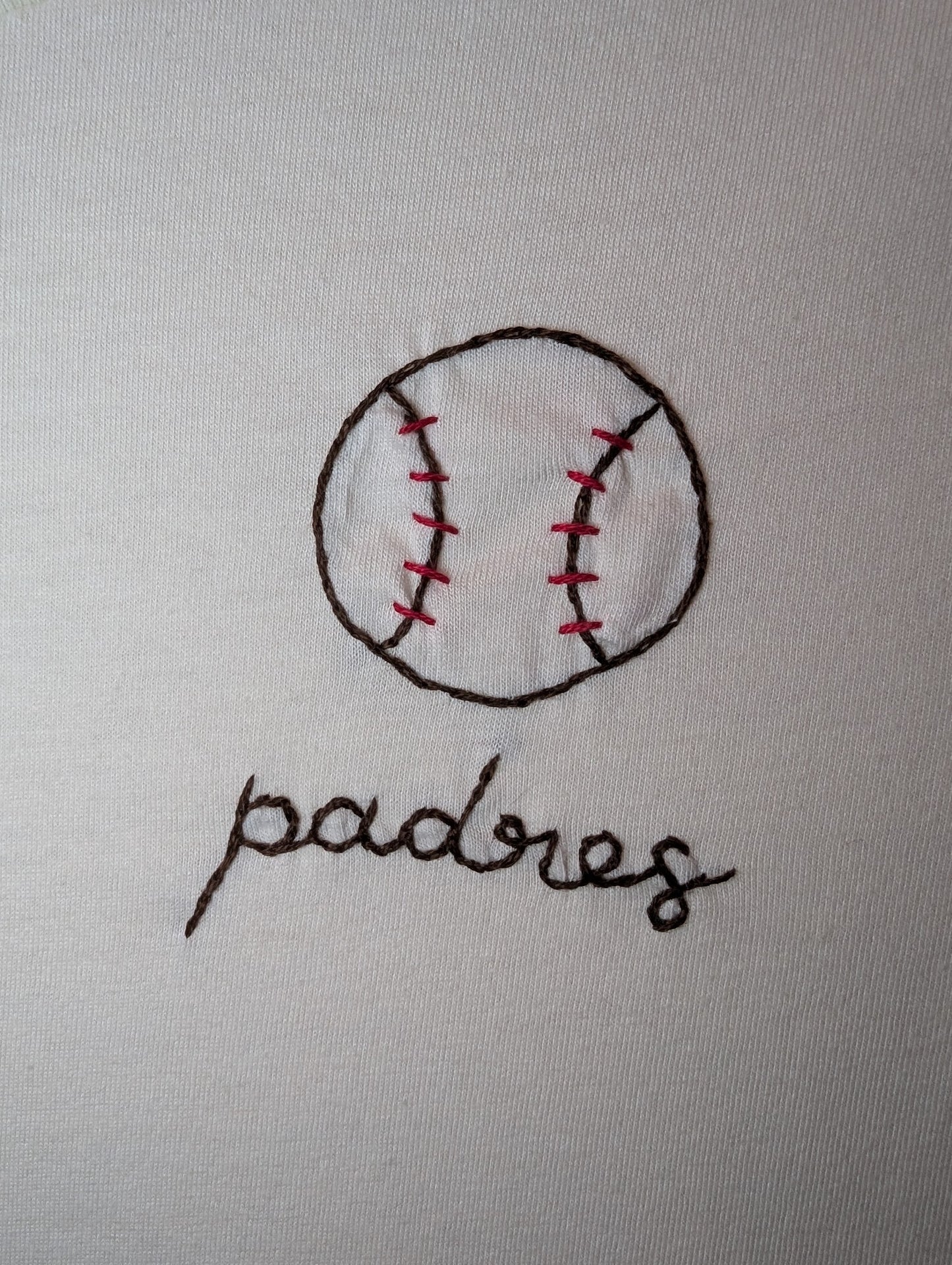 Padres Women Baseball Tee