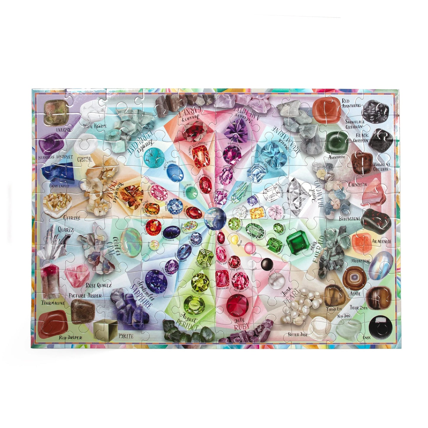 Love of Crystals and Gems 100 Piece Puzzle