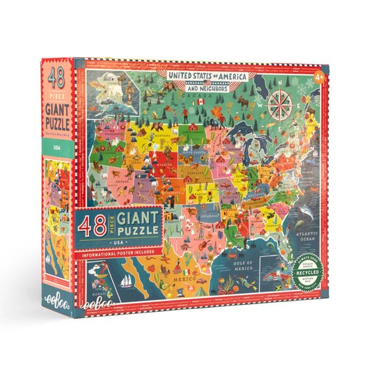 USA 48 Piece Giant Puzzle
