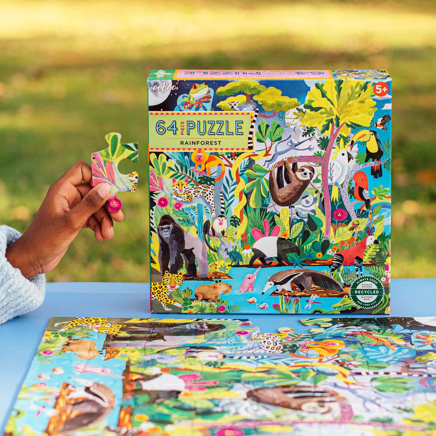 Rainforest 64 Piece Puzzle