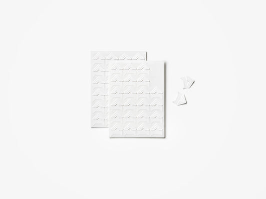 Photo Album Photo Corners- White