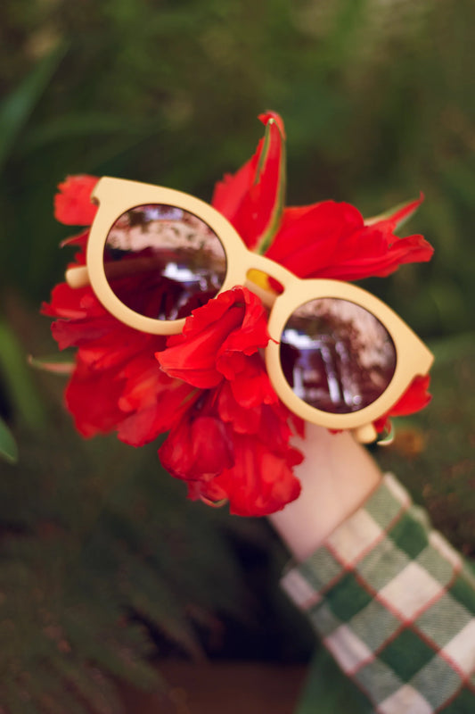 Classic Sustainable Sunglasses - Bio Based - Bendable - Polarized - Buckwheat (0-2Y)