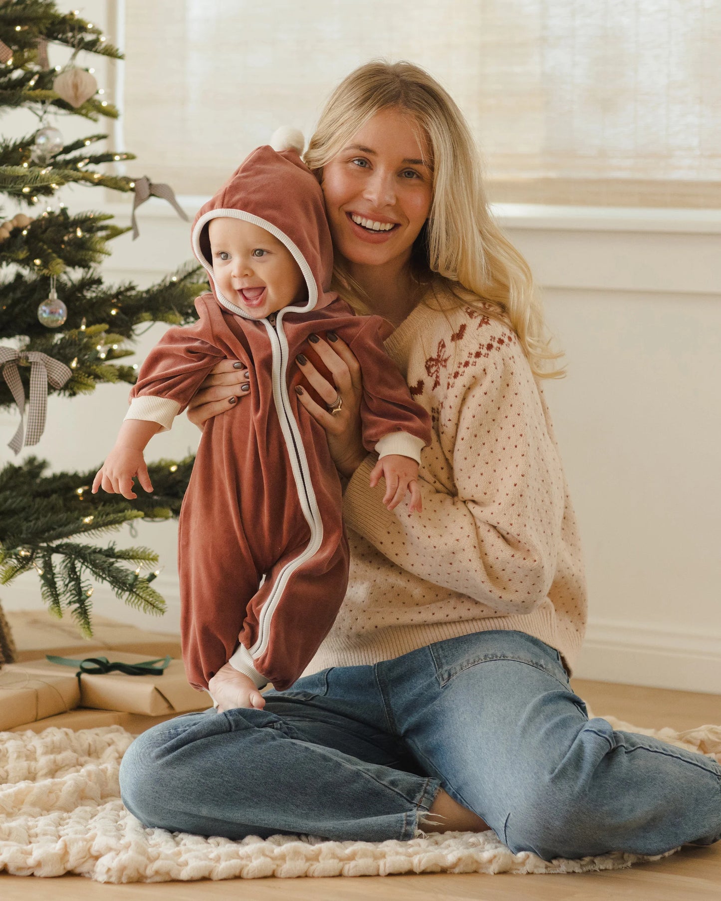 Velour Zip Jumpsuit