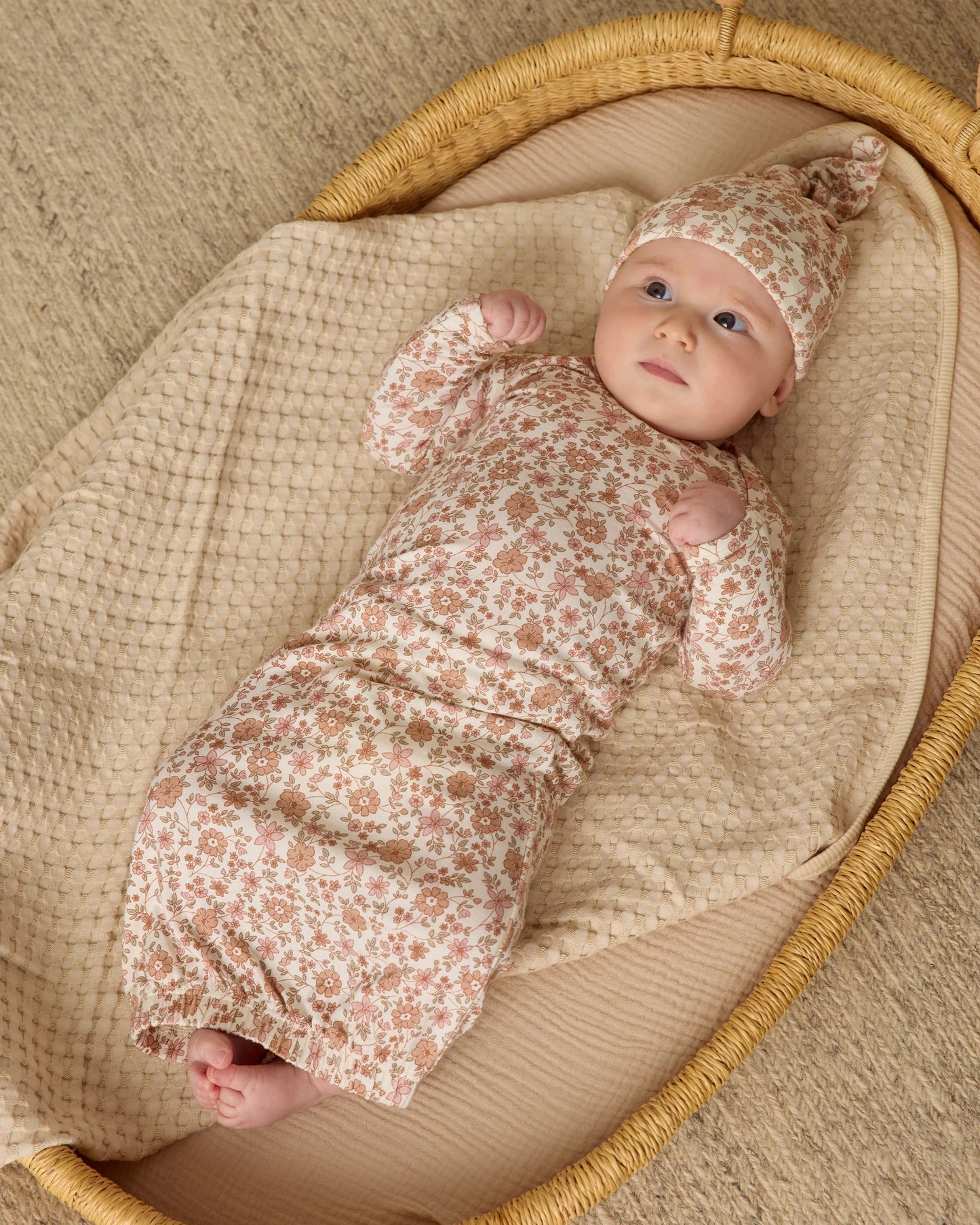 Waffle Baby Blanket - Natural