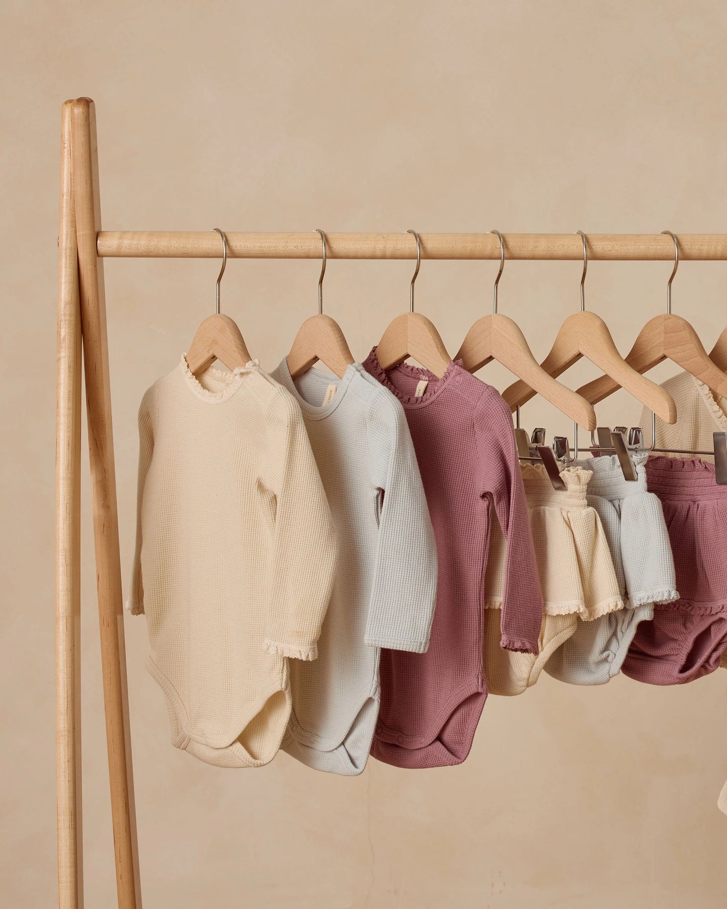 Waffle Long Sleeve Bodysuit