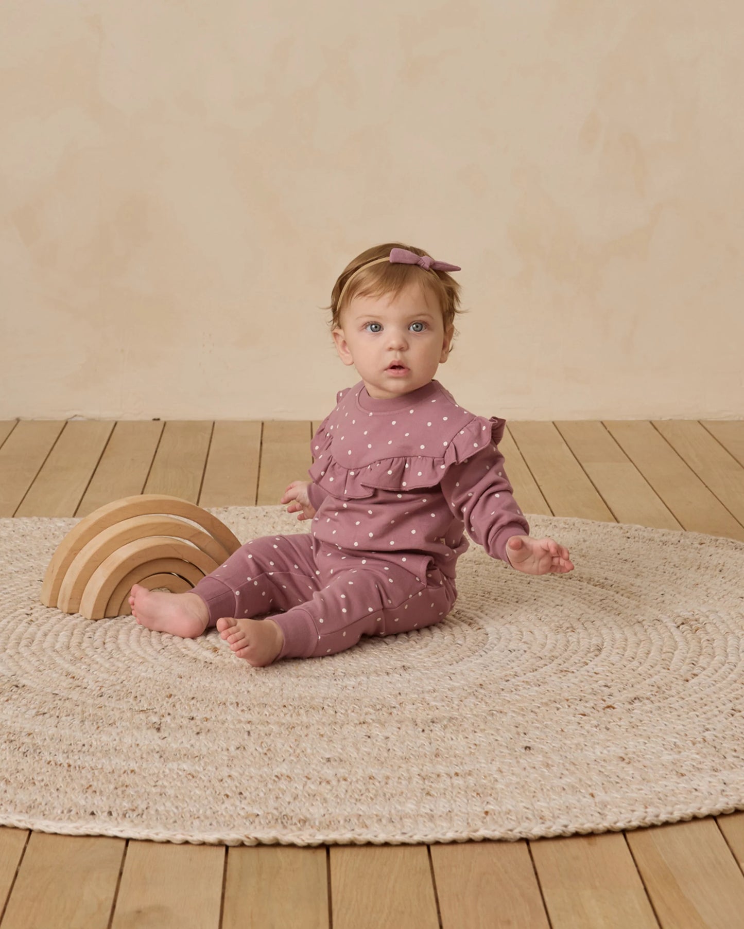 Little Knot Headband - Mulberry