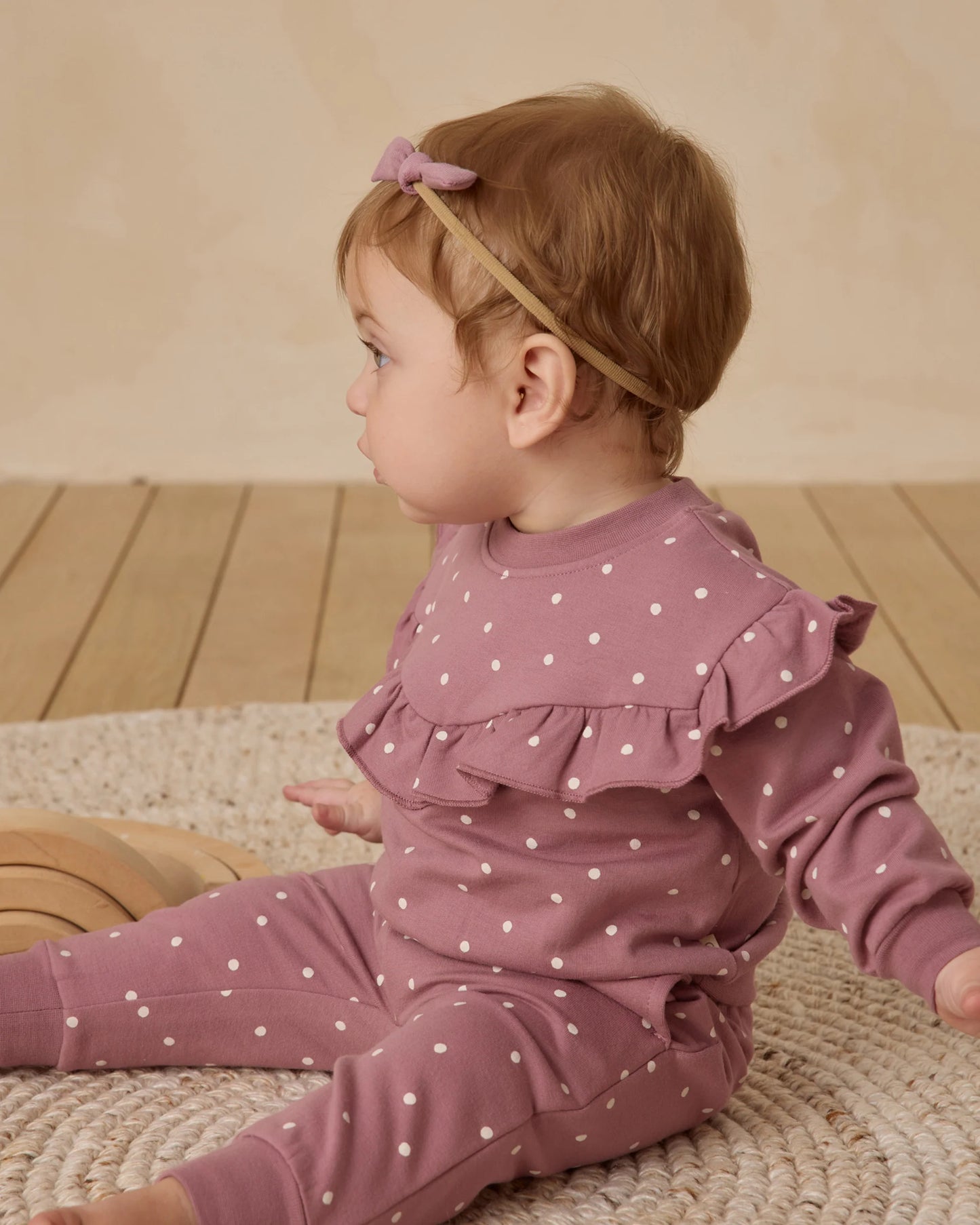 Little Knot Headband - Mulberry
