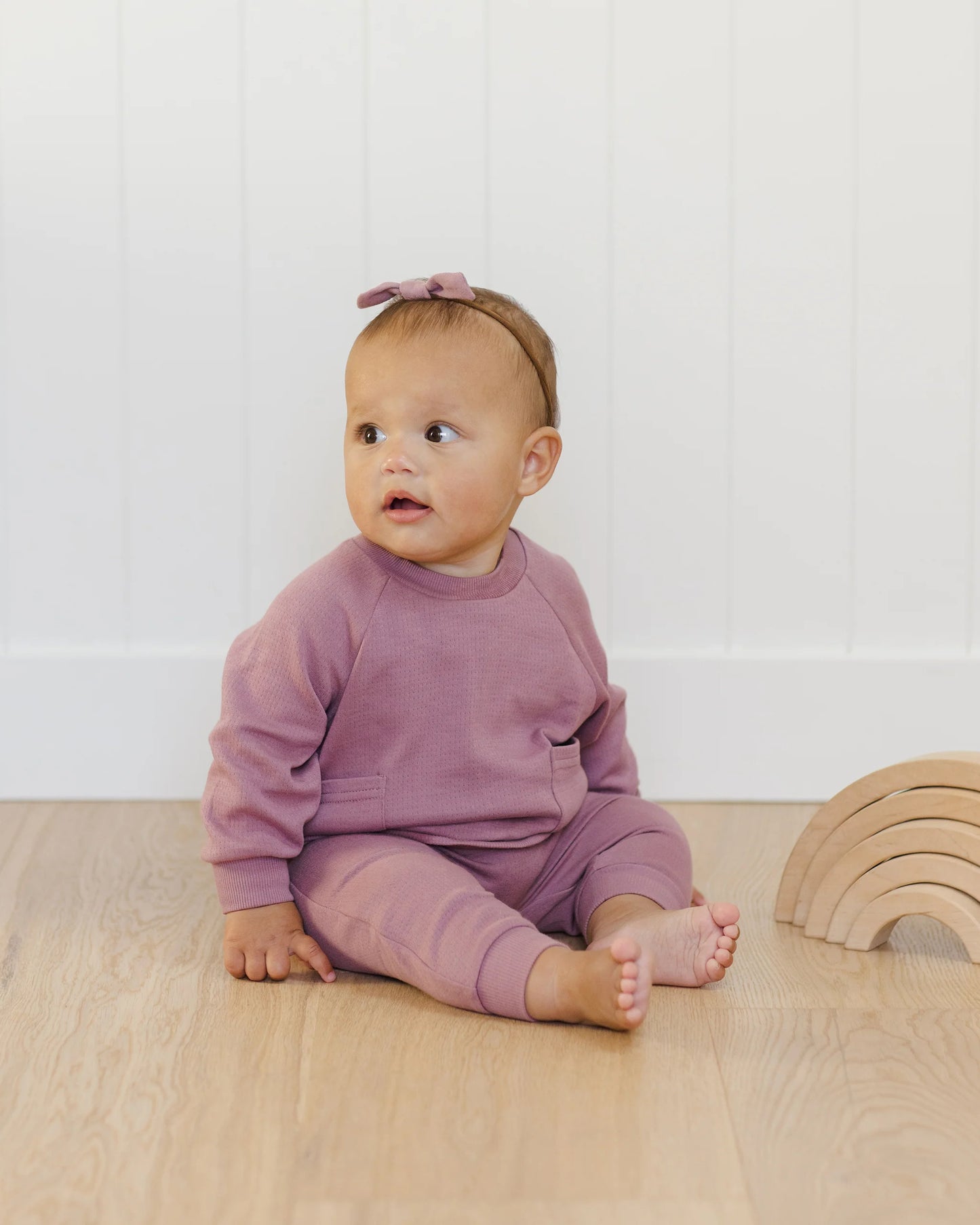 Little Knot Headband - Mulberry