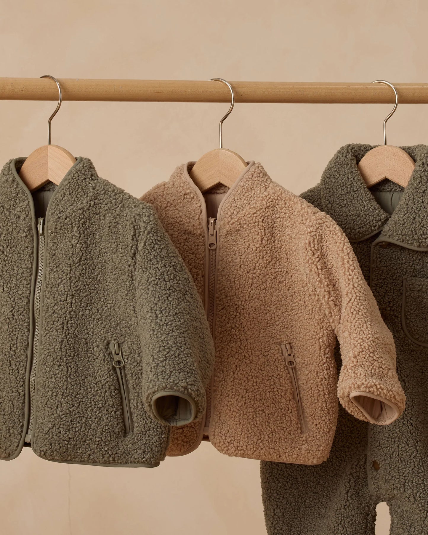 Shearling Zip Jacket