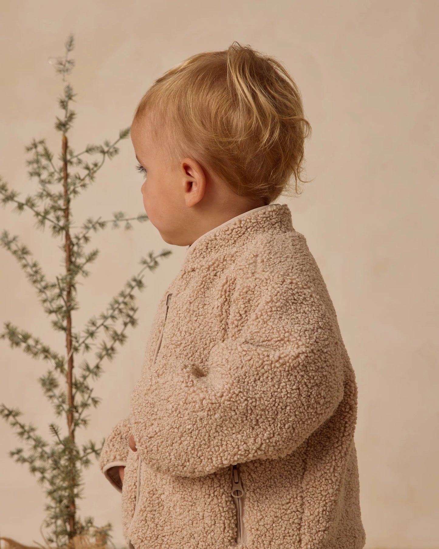 Shearling Zip Jacket