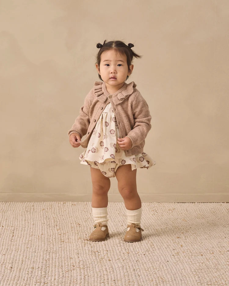 Ruffle Collar Cardigan