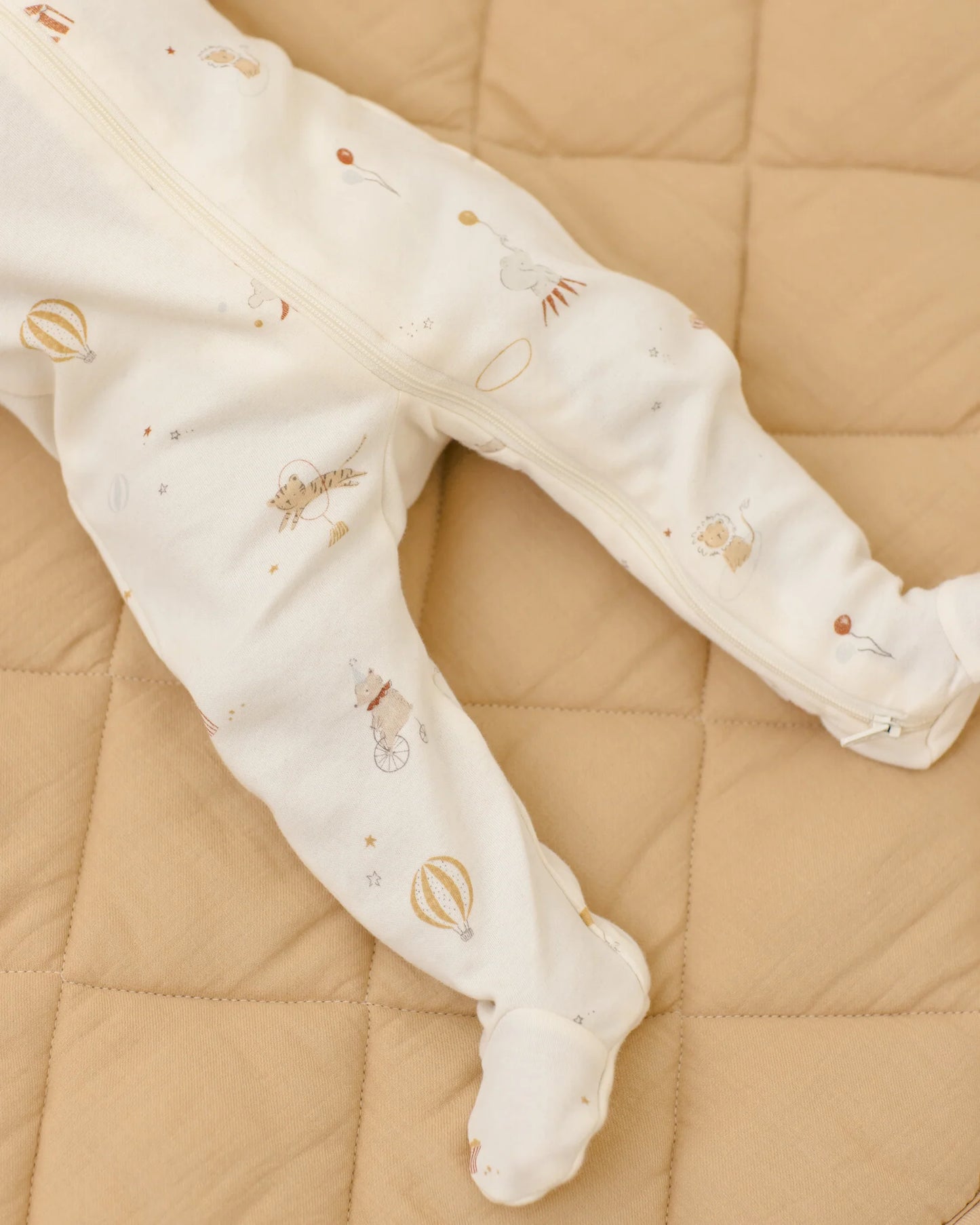 Zip Long Sleeve Sleeper Footie