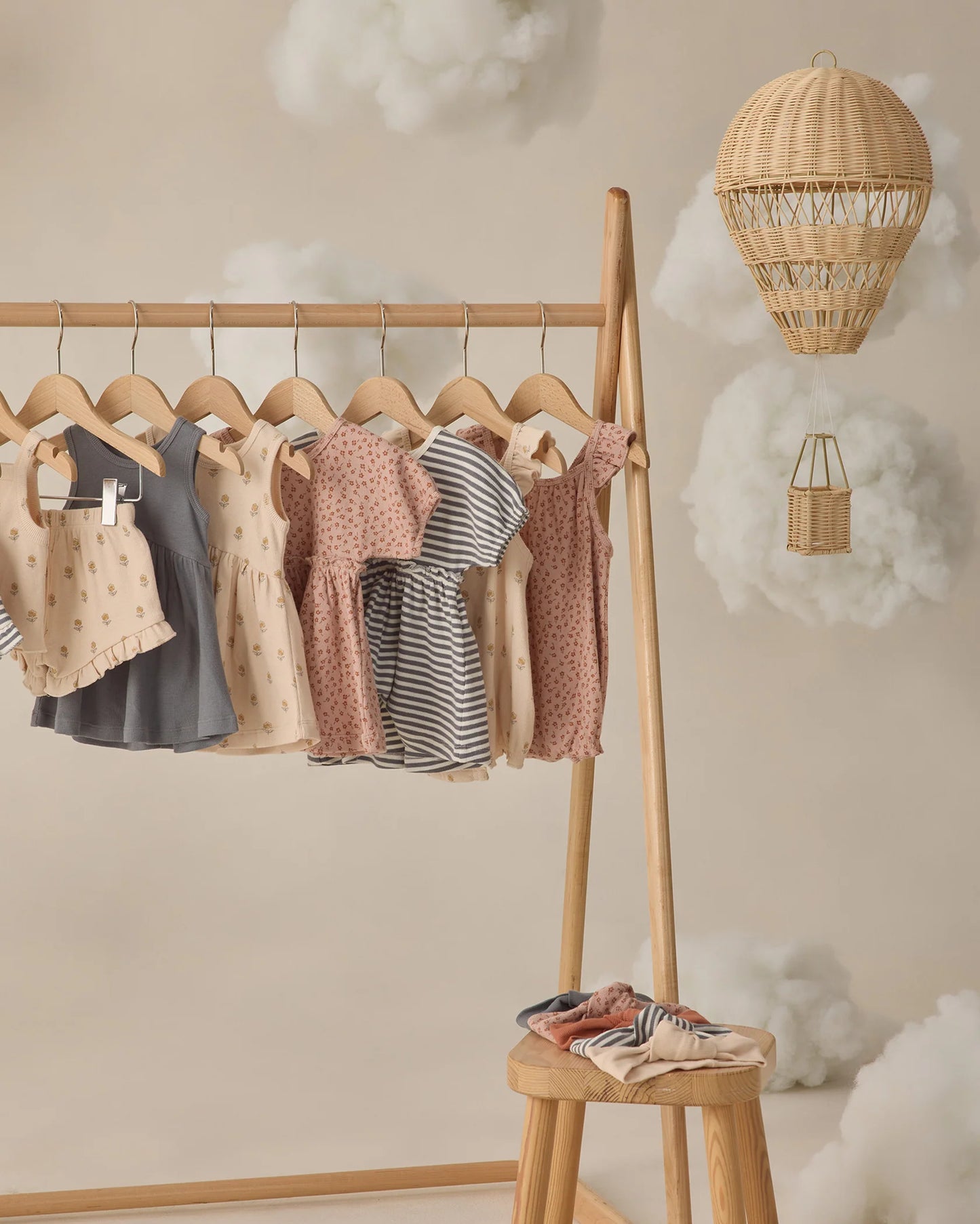 Ribbed Ruffle Romper