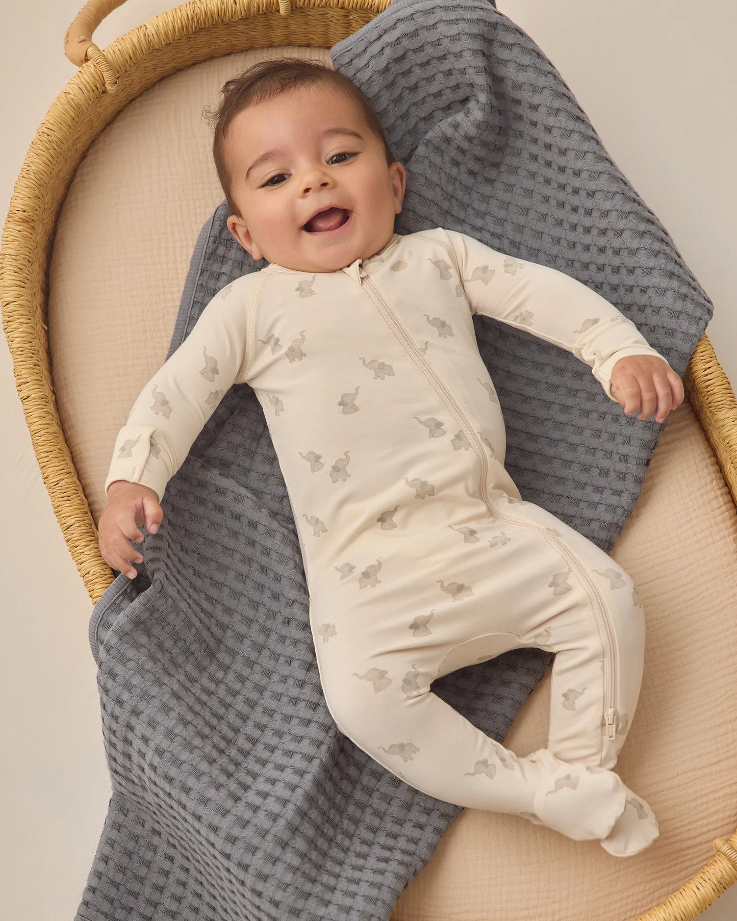Bamboo Zip Footie