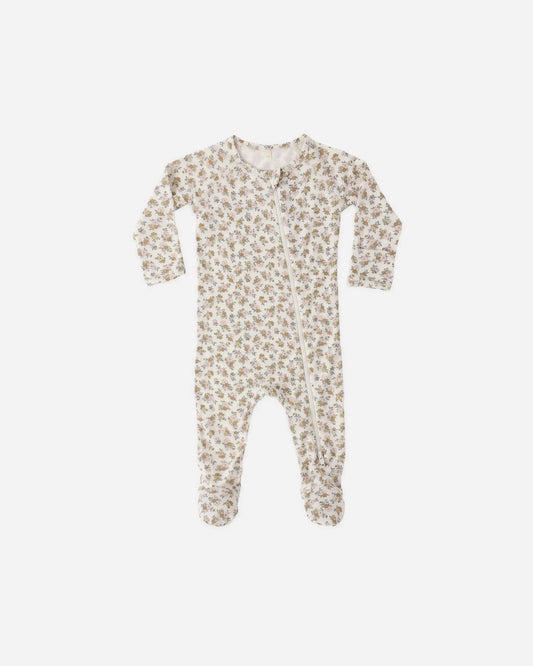 Bamboo Zip Footie