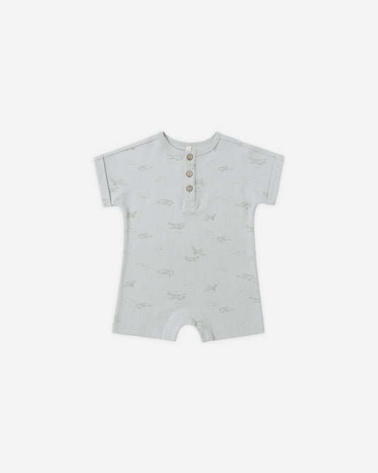 Short Sleeve One-Piece