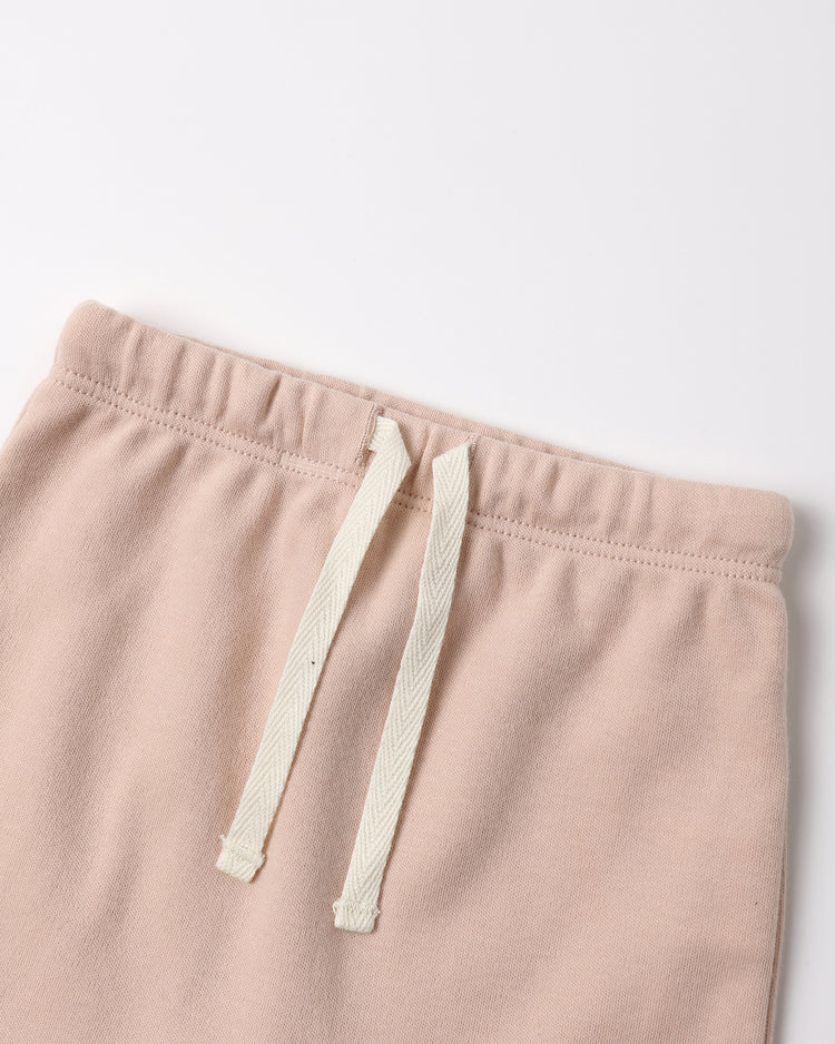 Wrap Top + Footed Pant Set