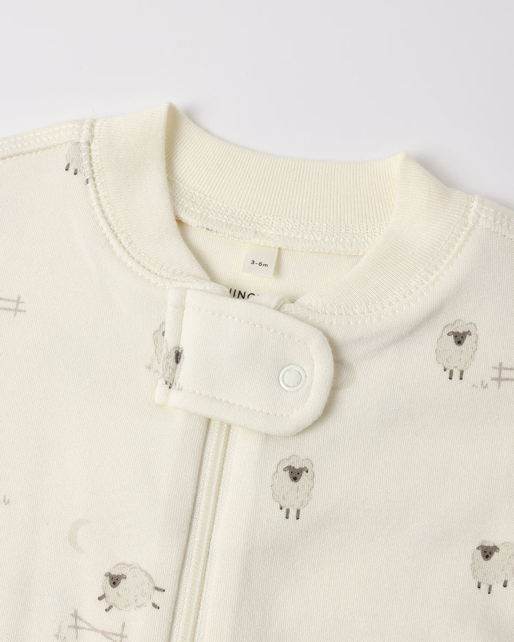 Zip Long Sleeve Sleeper Footie