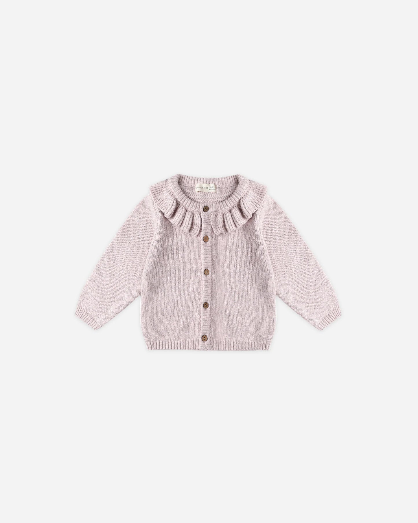 Ruffle Collar Cardigan