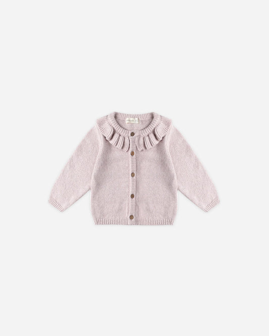 Ruffle Collar Cardigan