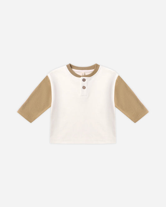 Long Sleeve Henley Tee