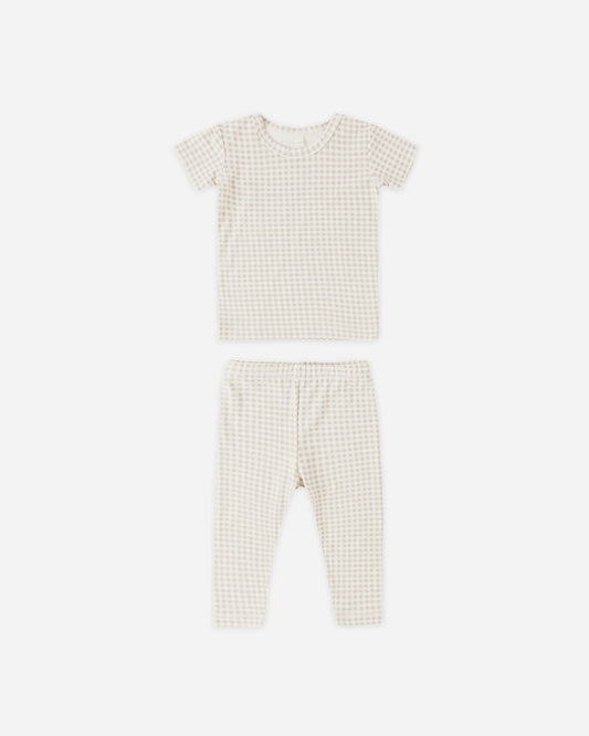 Bamboo Short Sleeve Pajama Set