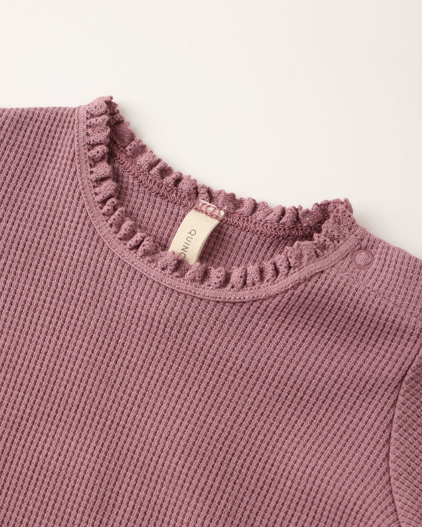 Waffle Long Sleeve Bodysuit