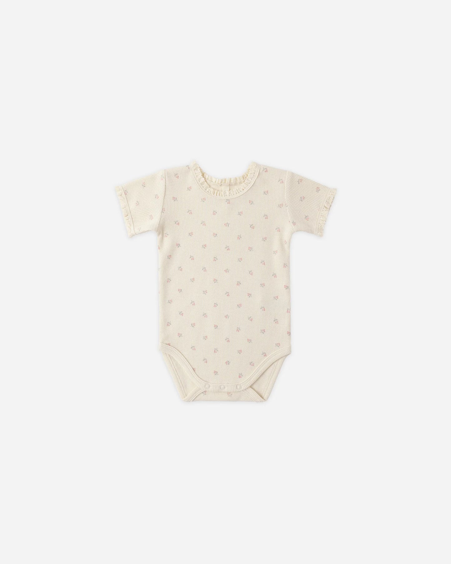 Short Sleeve Waffle Bodysuit