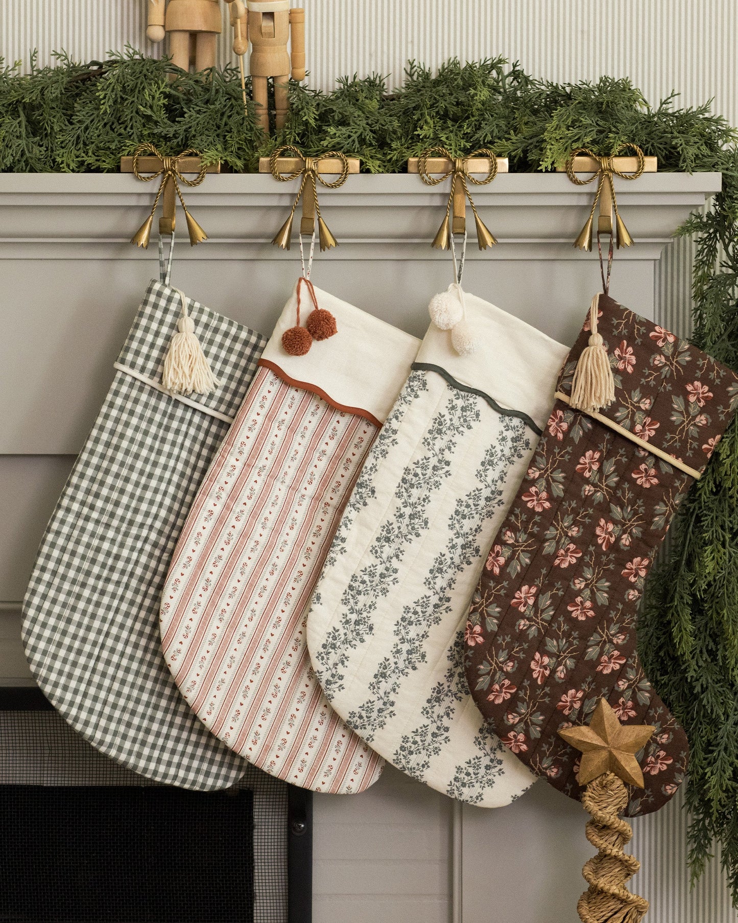 Christmas Stocking - Candy Cane Stripe