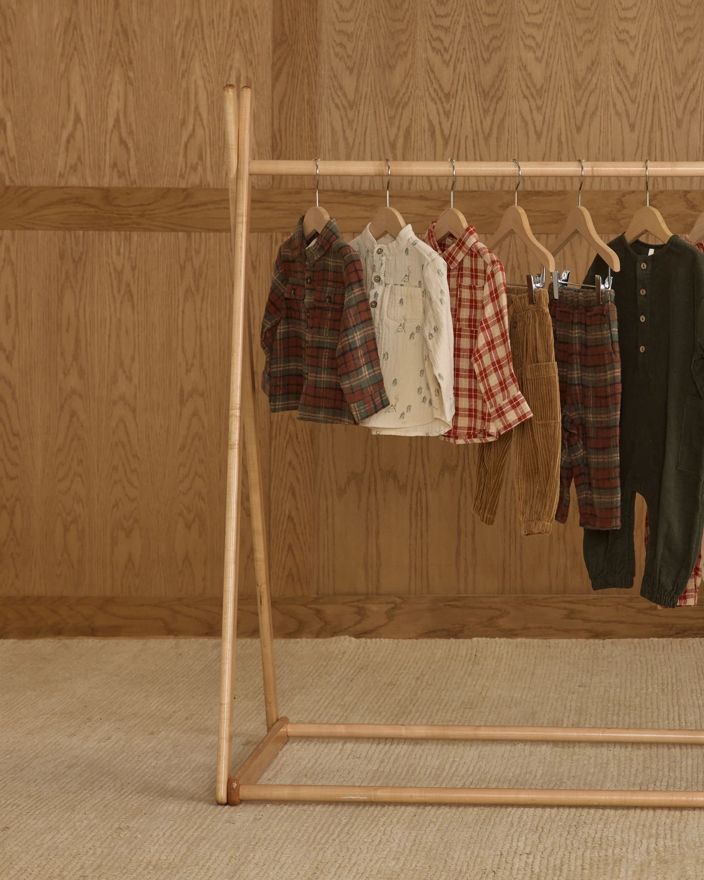 Pocketed Flannel Shirt