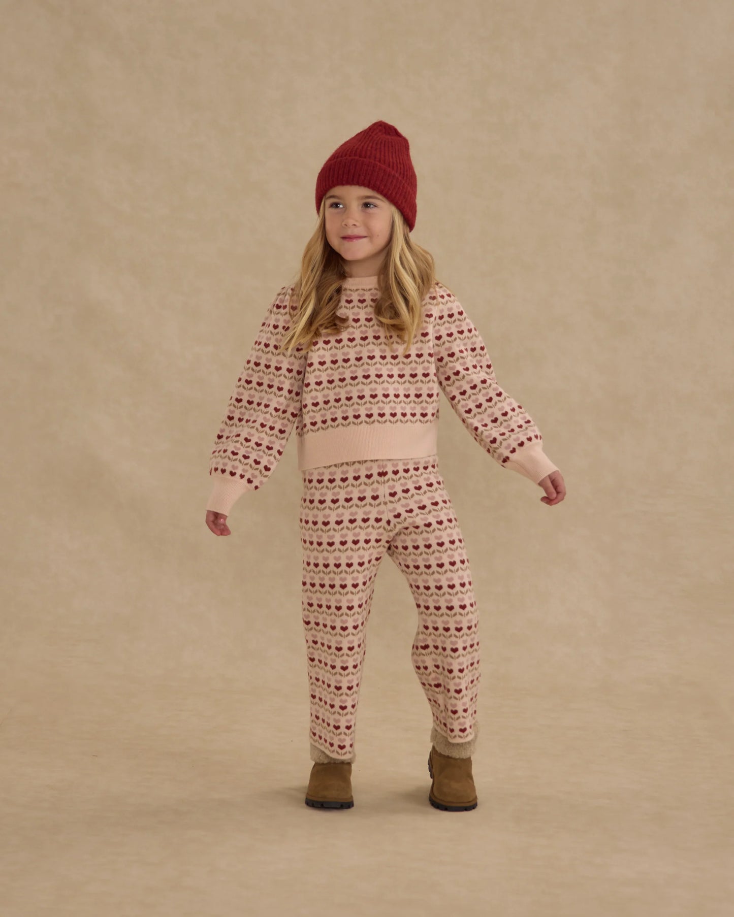 Jacquard Knit Set