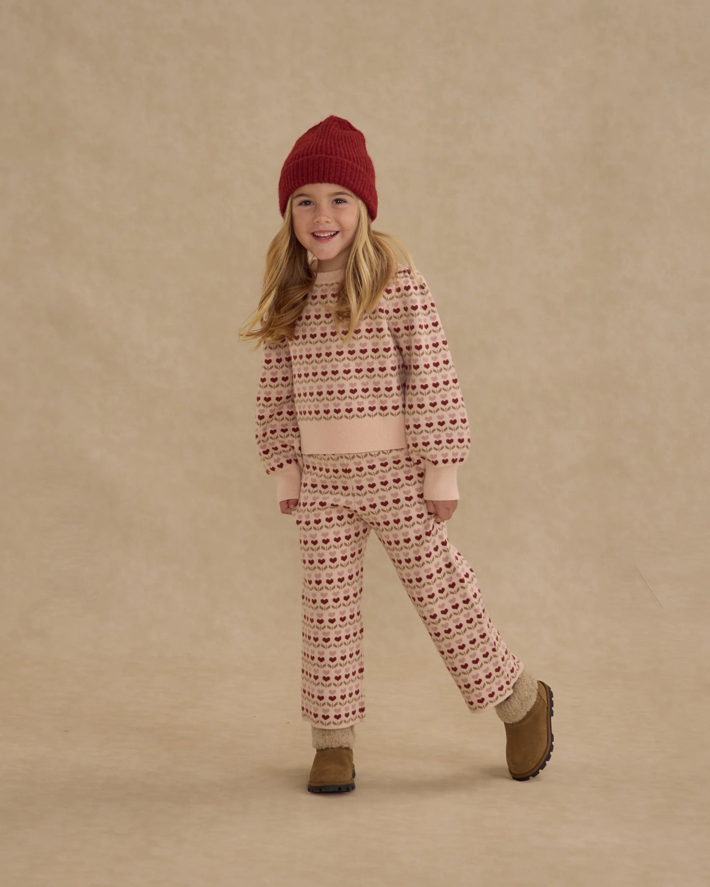 Jacquard Knit Set