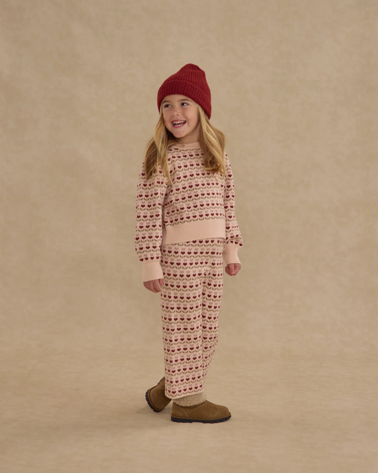 Jacquard Knit Set