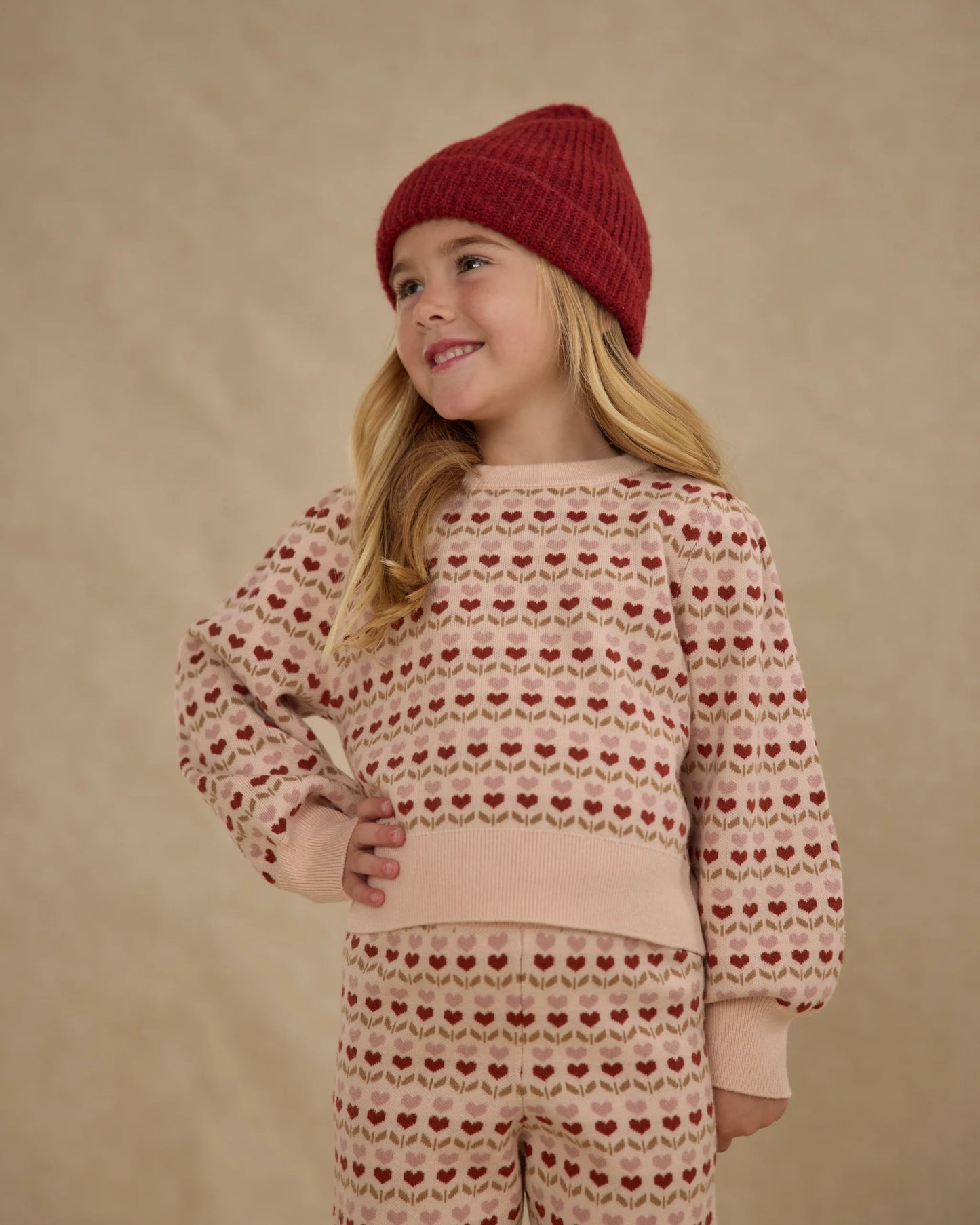 Jacquard Knit Set
