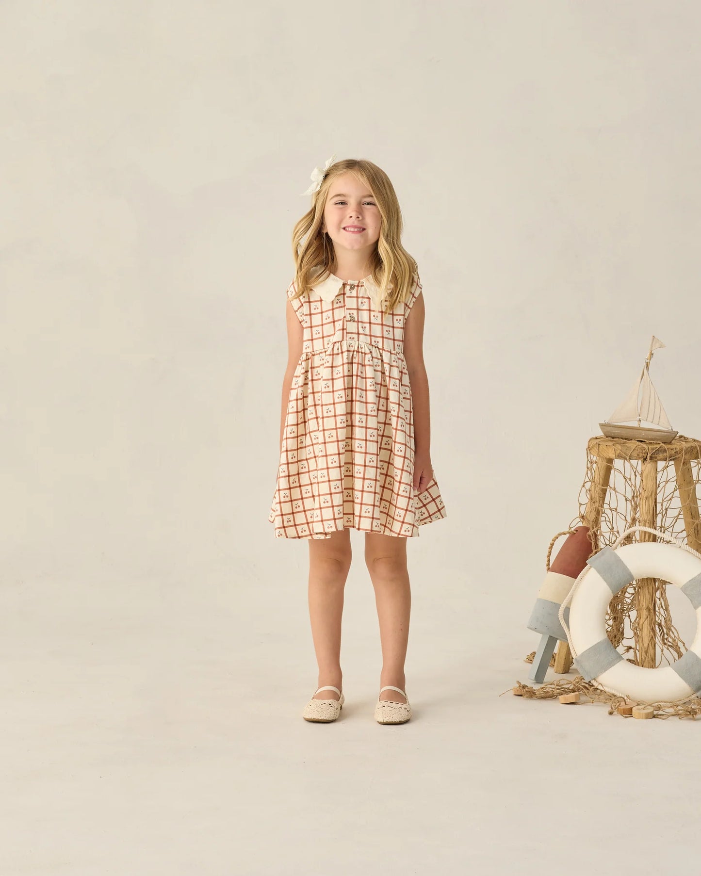 Collared Babydoll Dress