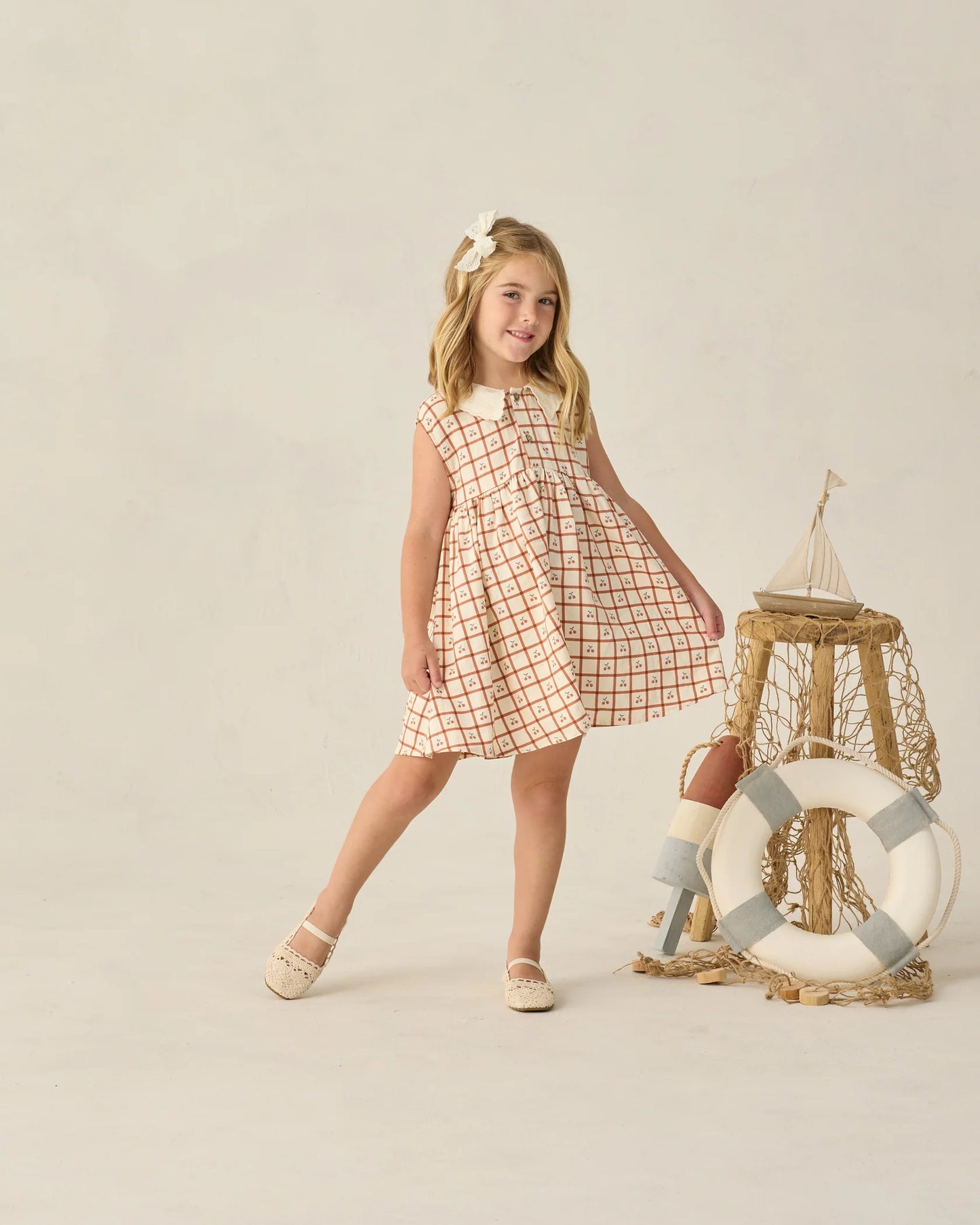 Collared Babydoll Dress