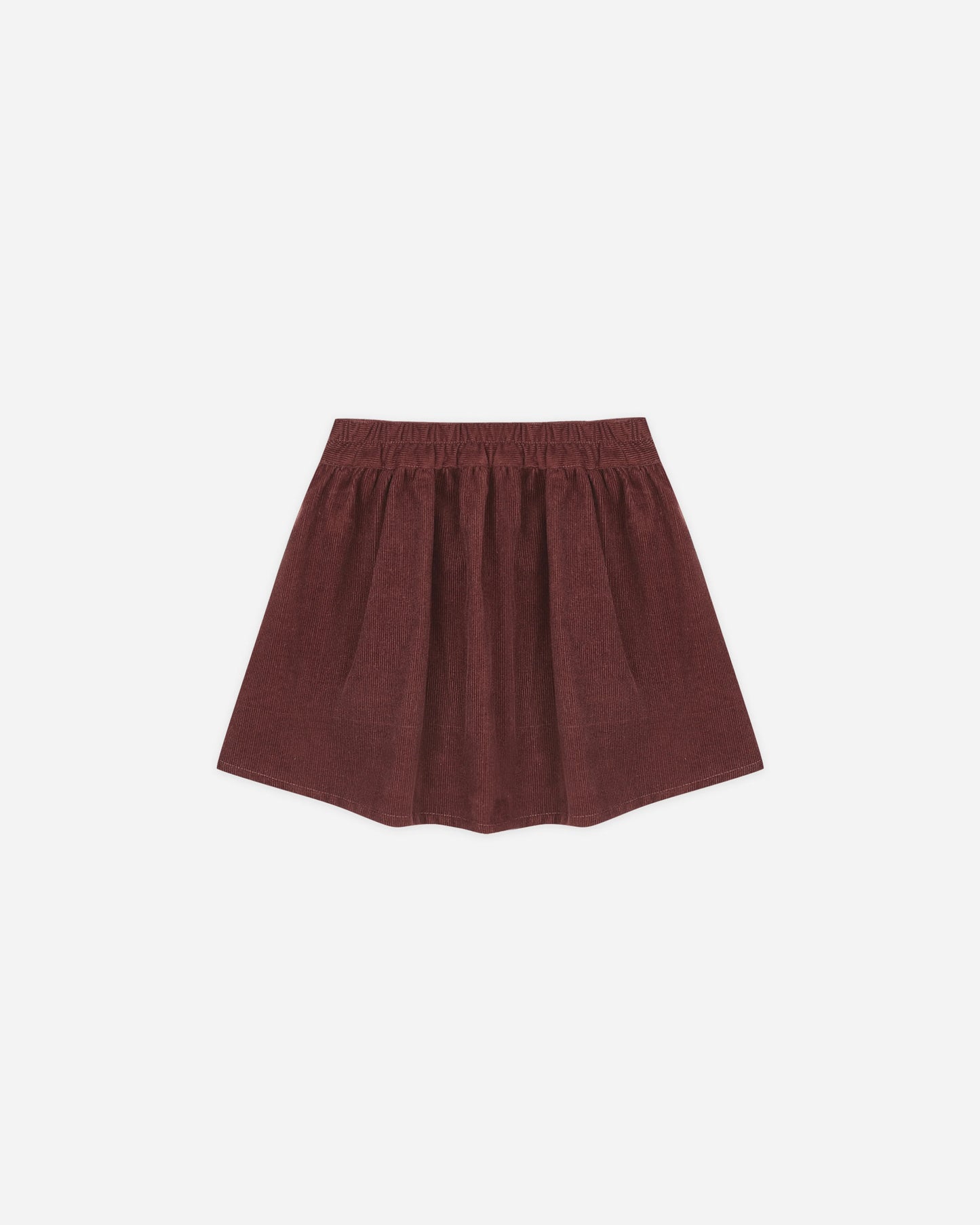 Button Front Mini Skirt