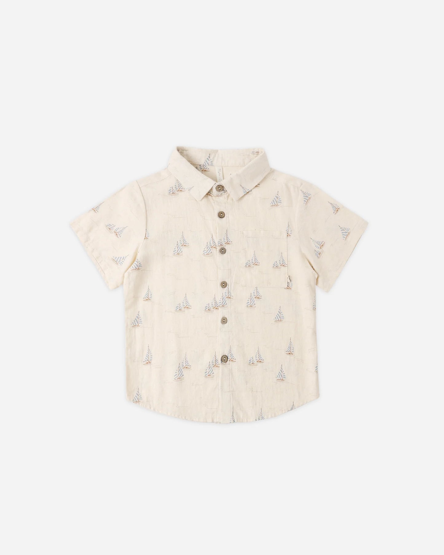 Collared Short Sleeve Shirt