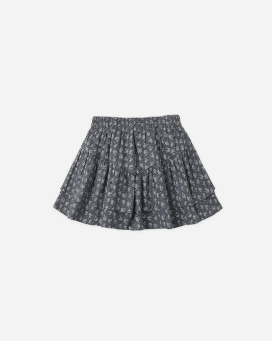 Tiered Mini Skirt