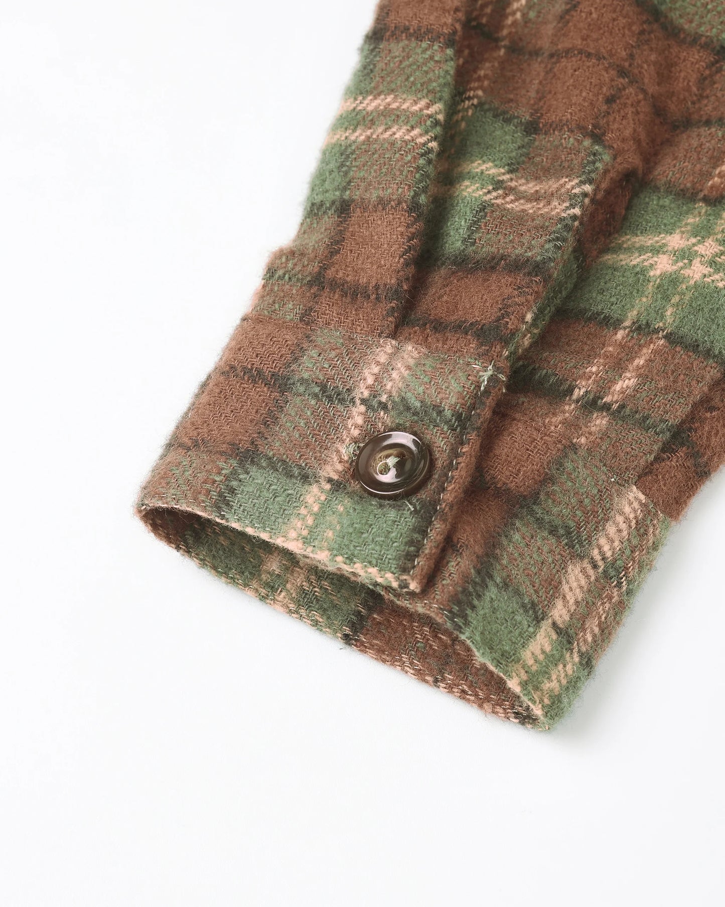 Pocketed Flannel Shirt
