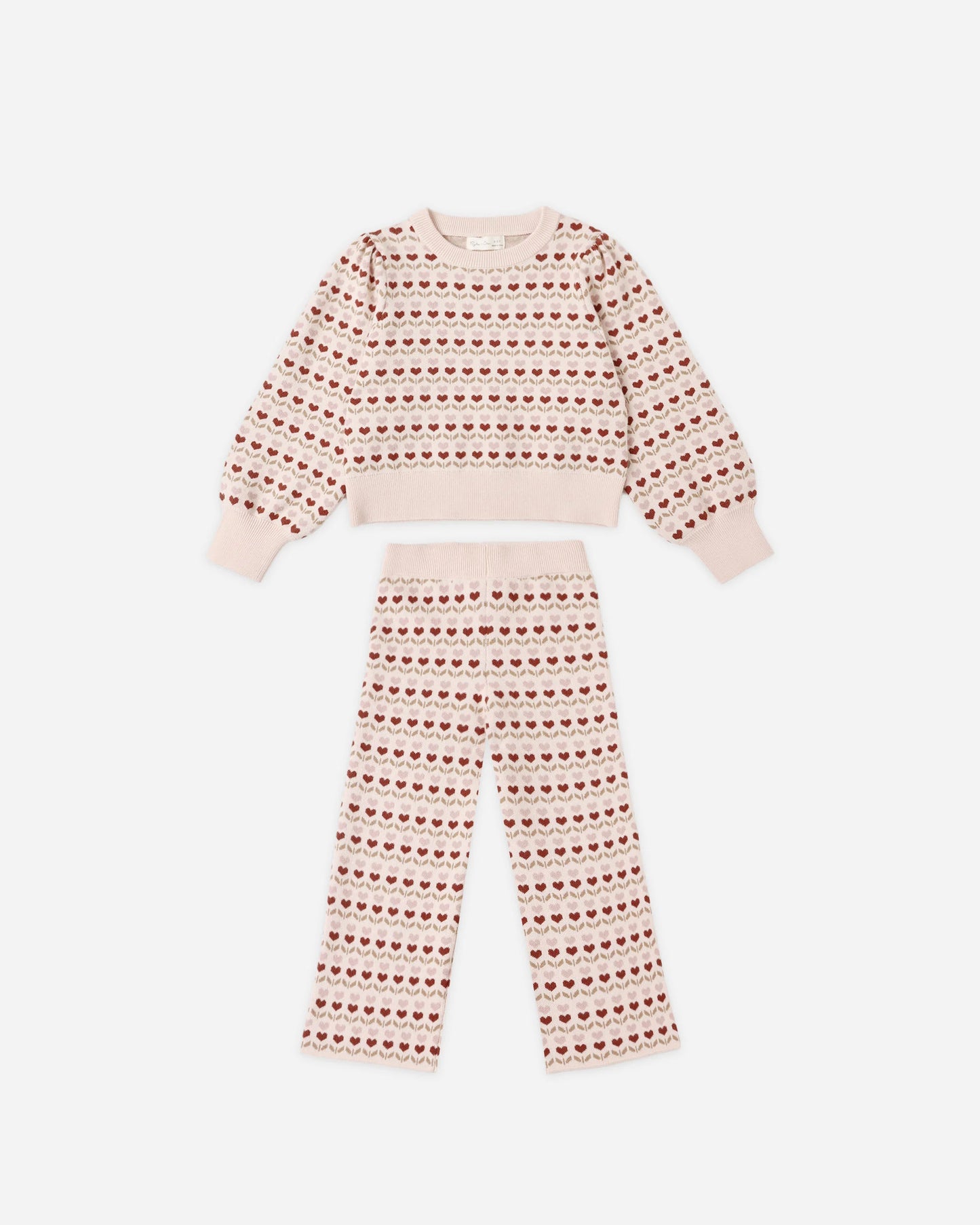 Jacquard Knit Set