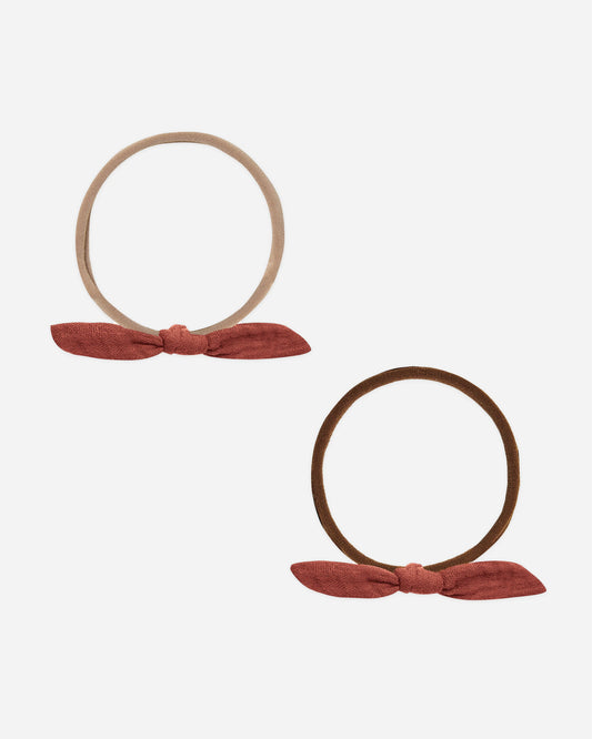 Little Knot Headband - Ruby