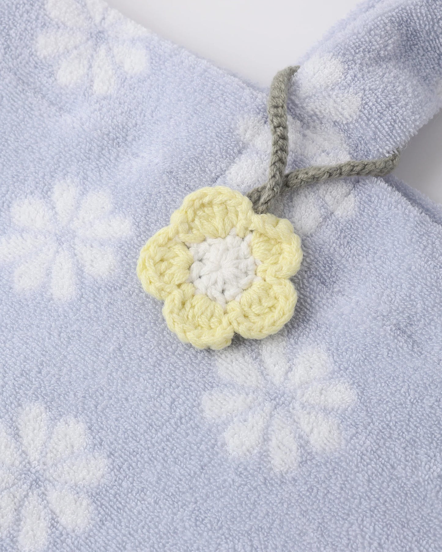 Terry Beach Bag - Periwinkle Daisy