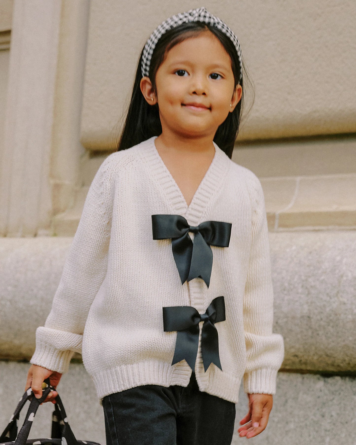 Bow Cardigan