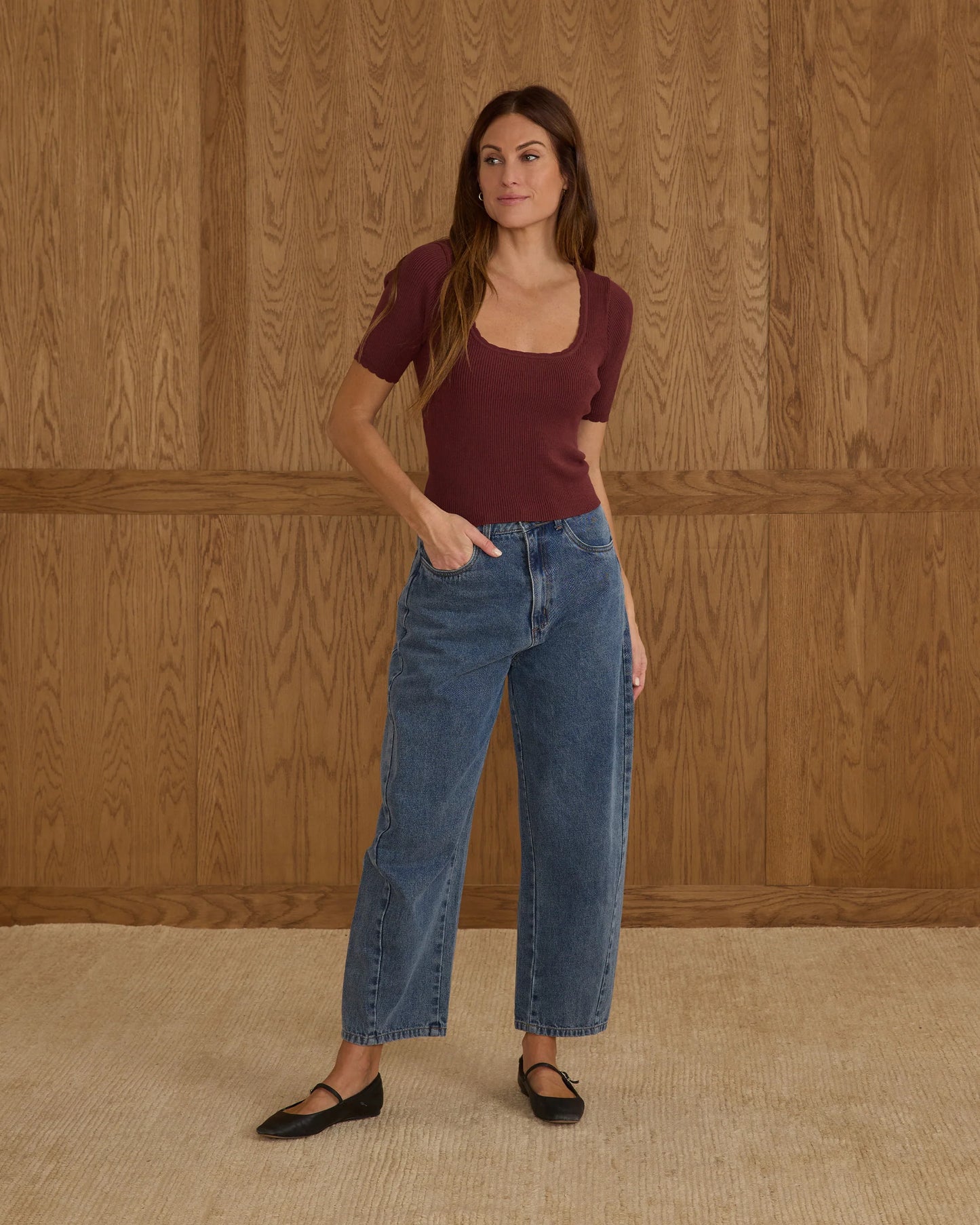Scallop Tee
