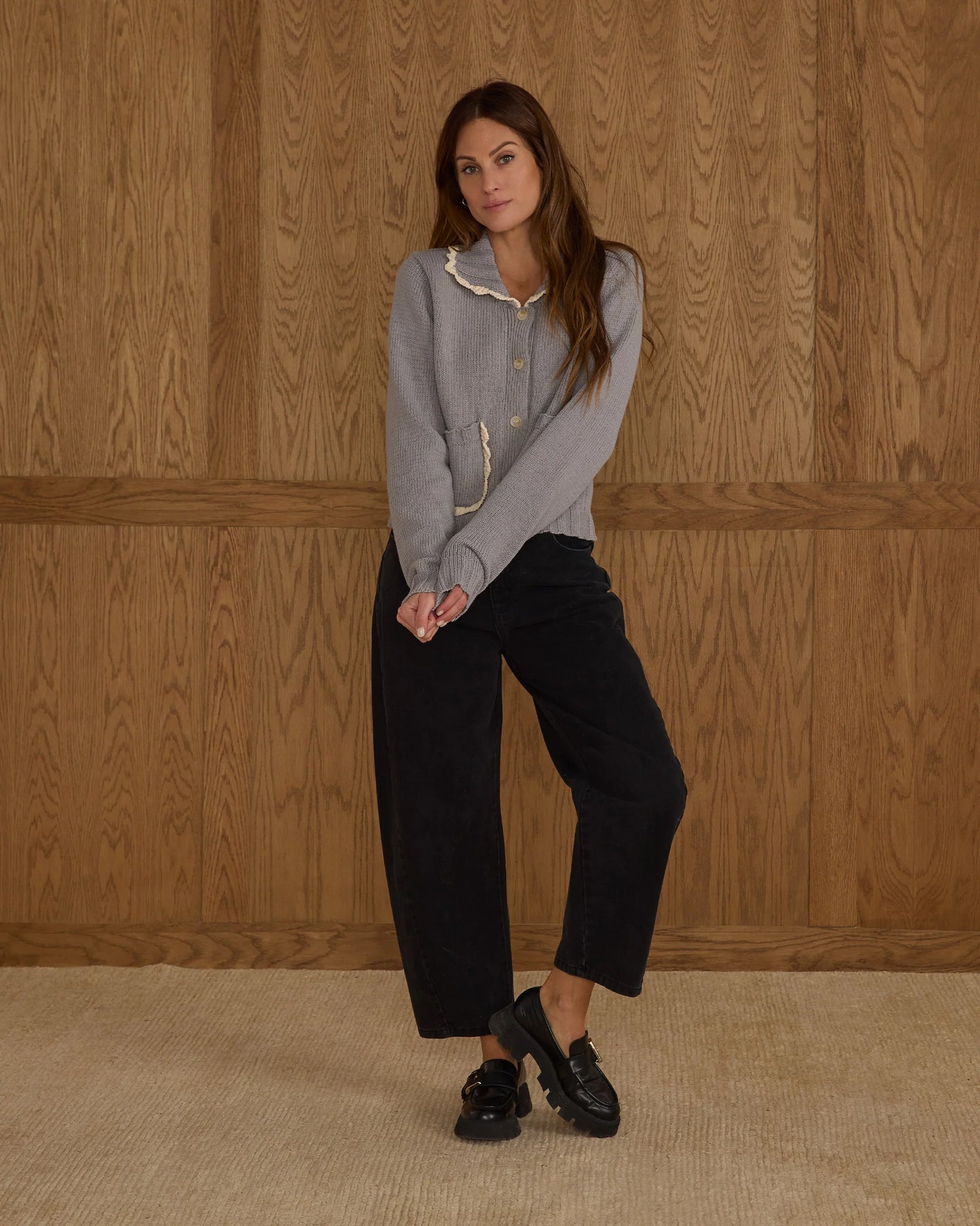 Collared Cardigan