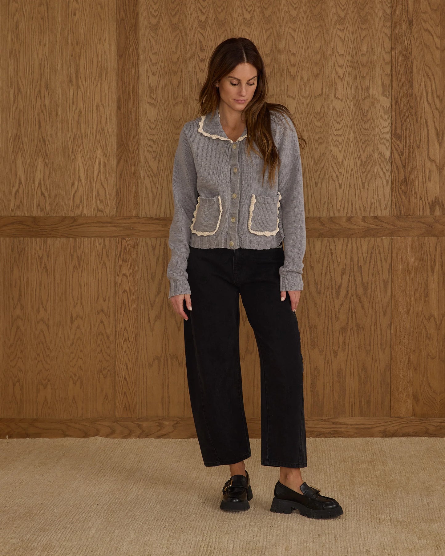 Collared Cardigan