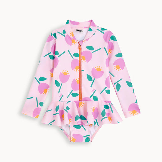 Rimini Zip Long Sleeve Swimsuit