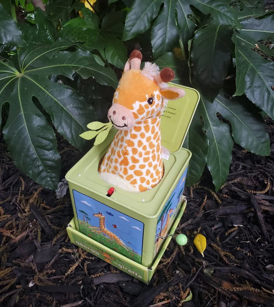 Giraffe Puppy Jack-In-The-Box